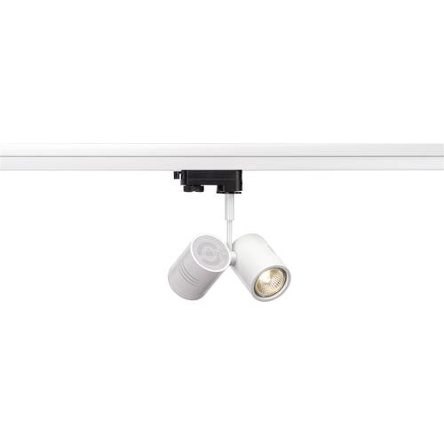 SLV Bima II Hochvolt-Schienensystem-Leuchte 3phasig GU10 100 W Halogen, LED Weiß (matt)