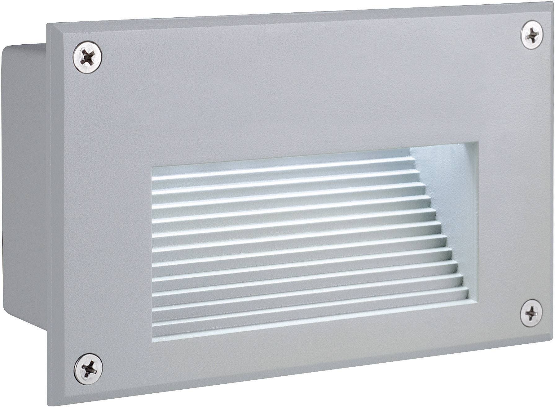 SLV Brick 229702 LED-Außeneinbauleuchte 1.4 W Warm-Weiß Silber-Grau kaufen