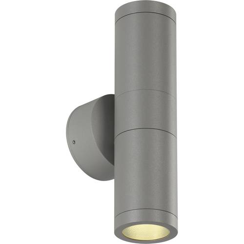 SLV Astina 228776 Außenwandleuchte Halogen GU10 22 W Aluminium (gebürstet)