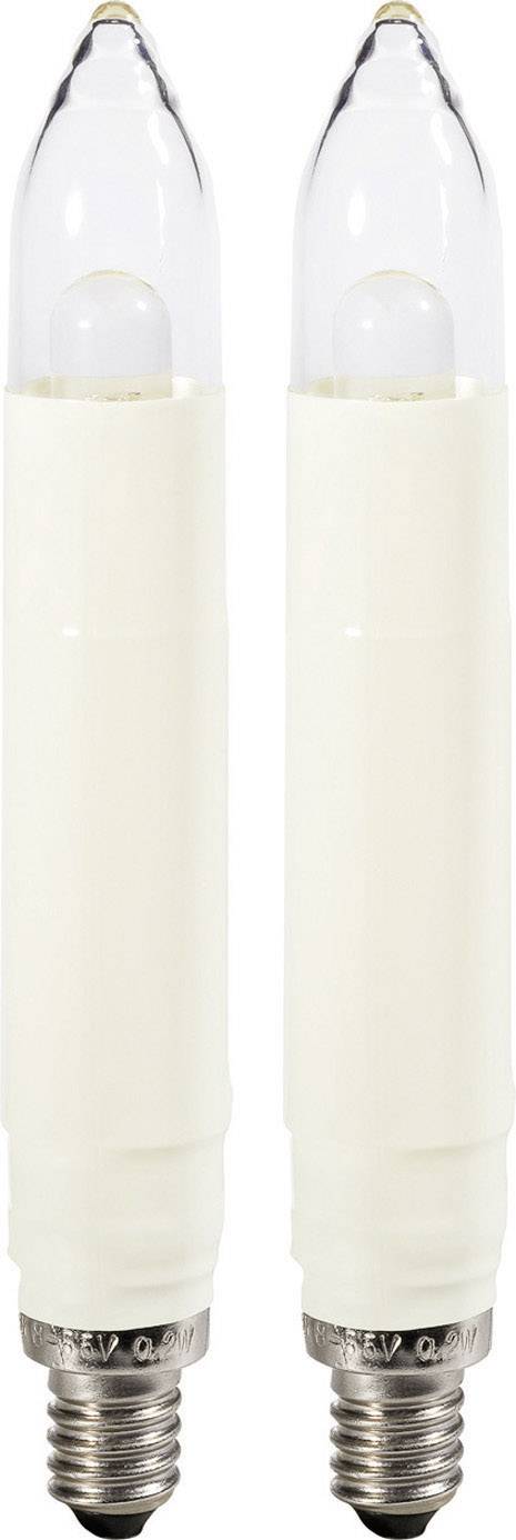 Konstsmide 5037-120 LED-Ersatzlampe 2 St. E10 8 - 55 V Warmweiß