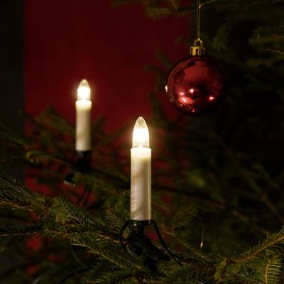 Konstsmide 1190-000 Weihnachtsbaum-Beleuchtung  Innen  netzbetrieben Anzahl Leuchtmittel 25 Glühlampe Klar Beleuchtete L