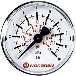 Image of Norgren Manometer 18-015-884 Anschluss (Manometer): Rückseite 0 bis 16 bar Außengewinde R1/8 1 St.