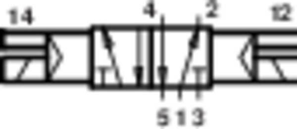 IMI NORGREN Mechanischbetätigtes Pneumatik-Ventil V60A511A-A313L  24 V/DC Gehäusematerial Aluminium Dichtungsmaterial NBR 1 St.