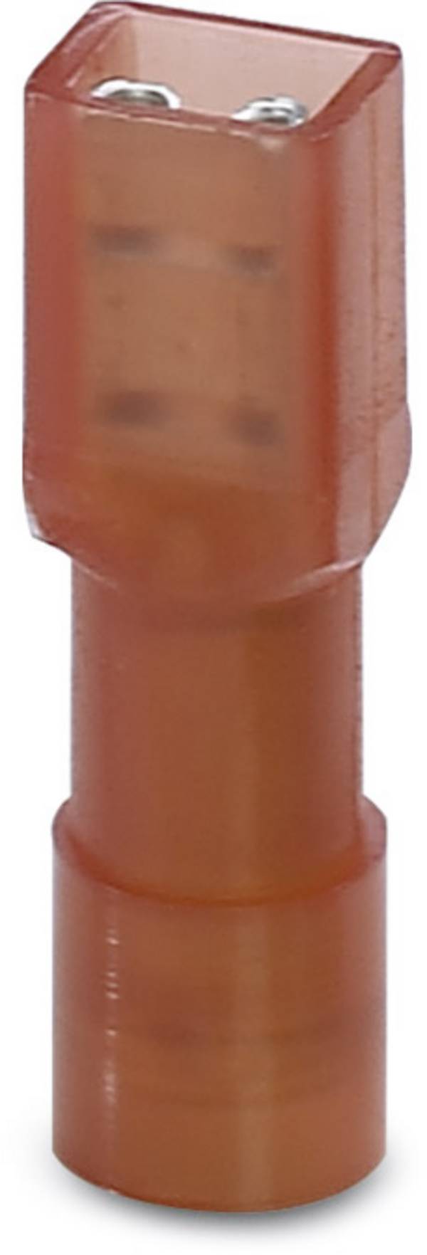 Phoenix Contact 3240536 Flachsteckhülse  Steckbreite: 4.8 mm Steckdicke: 0.5 mm 180 ° Vollisoliert Rot 50 St.