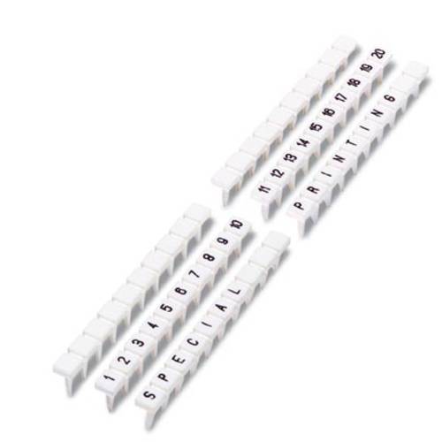 Phoenix Contact 1400201:0001 Zackband Weiß 10 St.