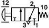 IMI NORGREN Mechanischbetätigtes Pneumatik-Ventil SP/M1553B/1/N Gehäusematerial Kunststoff Dichtungsmaterial NBR 1 St.