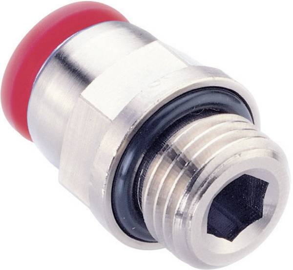 IMI NORGREN Gerade-Verbinder C02250828 Außengewinde: 1/4" Rohr-Ø: 8 mm Gewinde-Maß: 1/4" 1 St.
