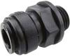 DM-Fit Gerade-Verbinder AMCB0604M Außengewinde: 1/4" Rohr-Ø: 6 mm 1 St.