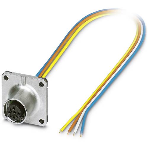 Thumbnail - Phoenix Contact 1441639 Sensor-/Aktor-Einbausteckverbinder M12 Buchse, Einbau 0.50 m Polzahl Sensoren: 4 1 St.