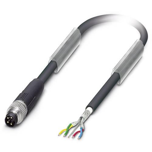 Phoenix Contact 1543249 Sensor-/Aktor-Datensteckverbinder, konfektioniert M8 Stecker, gerade 2.00 m Polzahl Sensoren: 4 ...