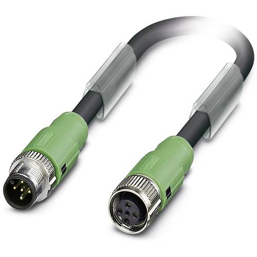 Thumbnail - Phoenix Contact 1518407 Sensor-/Aktor-Steckverbinder, konfektioniert M12 Stecker, gerade, Buchse, gerade 30.00 cm Polzah...