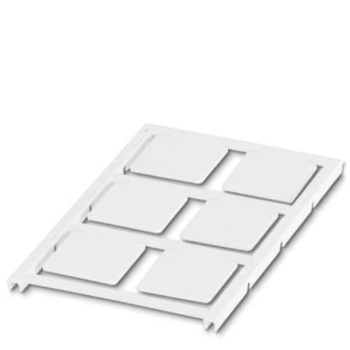 Phoenix Contact 0825451 UC-EMP (27X27) Gerätemarkierung Montage-Art: aufclipsen Beschriftungsfläche: 27 x 27 mm Weiß Anz...