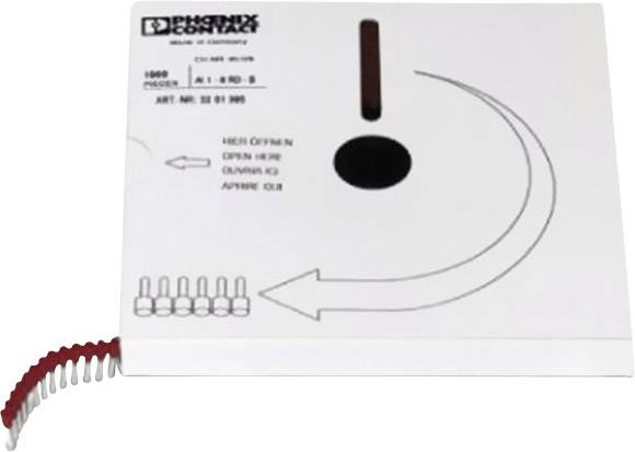 PHOENIX CONTACT Aderendhülse Bandware 2.5 mm² 8 mm Teilisoliert Grau 3201550 500 St. (3201550)