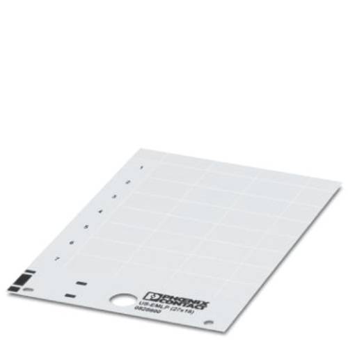 Phoenix Contact 0828804 US-EMLP (60X15) Gerätemarkierung Montage-Art: aufkleben Beschriftungsfläche: 60 x 15 mm Weiß Anz...