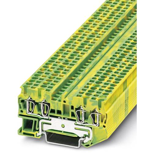 Thumbnail - Phoenix Contact 3031322 Dreistock-Schutzleiterklemme 5.2 mm Zugfeder Grün, Gelb 50 St.