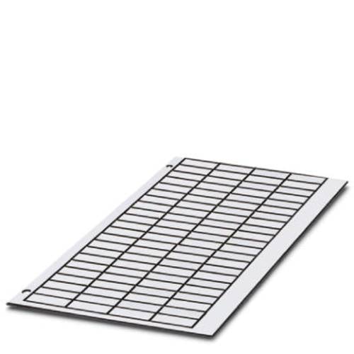 Phoenix Contact 0806961 GPE 60X30 WH Gerätemarkierung Montage-Art: aufkleben Beschriftungsfläche: 60 x 30 mm Weiß Anzahl...