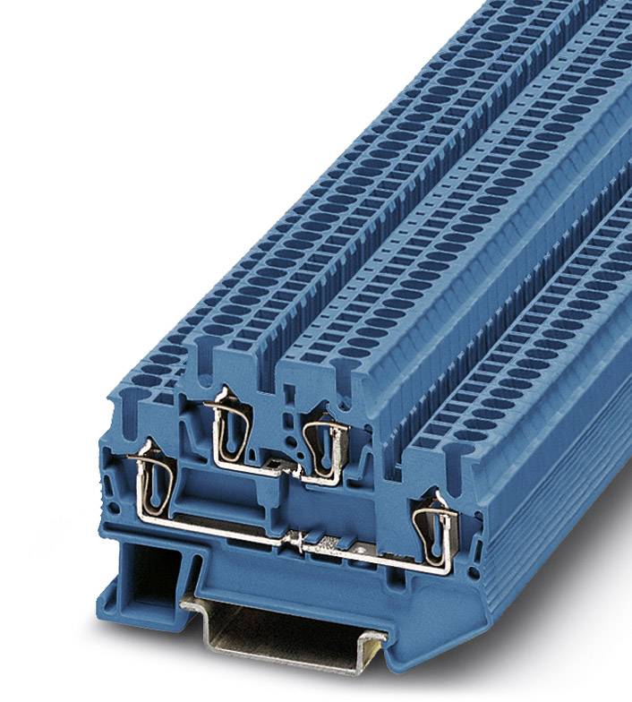 Phoenix Contact 3031160 Durchgangsreihenklemme 4.2 mm Zugfeder Blau 50 St.