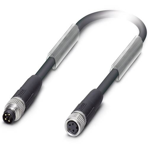 Thumbnail - Phoenix Contact 1543375 Sensor-/Aktor-Datensteckverbinder, konfektioniert M8 Stecker, gerade, Buchse, gerade 10.00 m Pol...