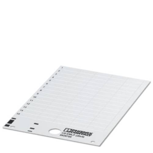 Phoenix Contact 0828889 US-EMLP (27X8) YE Gerätemarkierung Montage-Art: aufkleben Beschriftungsfläche: 27 x 7.93 mm Gelb...