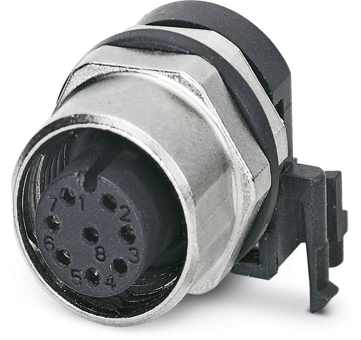 Phoenix Contact 1437025 Connettore da pannello per sensore o attuatore M12 Presa Numero di poli: 8 10 pz.