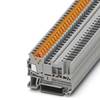 Phoenix Contact 3050073 Durchgangsklemme 5.2 mm Schnellanschluss Grau 50 St.