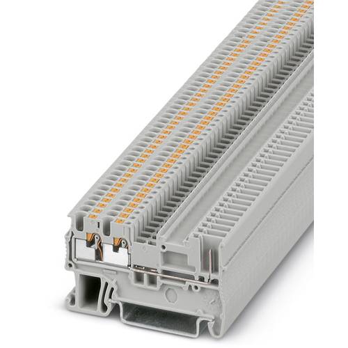 Phoenix Contact 3212358 Durchgangsreihenklemme 3.5 mm Schnellanschluss Grau 50 St.