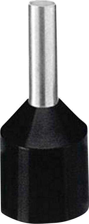 PHOENIX CONTACT Aderendhülse 1.5 mm² 8 mm Teilisoliert Schwarz 3201916 100 St. (3201916)