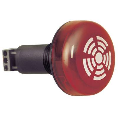 Werma Signaltechnik Kombi-Signalgeber LED 150.100.55 Rot Dauerlicht 24 V/DC 80 dB