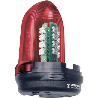 Werma Signaltechnik Signalleuchte LED 829.150.55 829.150.55  Rot Dauerlicht, Blinklicht 24 V/DC 