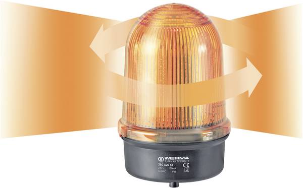 Warnleuchte Orange LED 1027 orange 12-24V