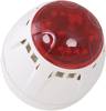 ComPro Kombi-Signalgeber LED Chiasso Razor Rot Blitzlicht, Dauerton 12 V/DC, 24 V/DC 100 dB