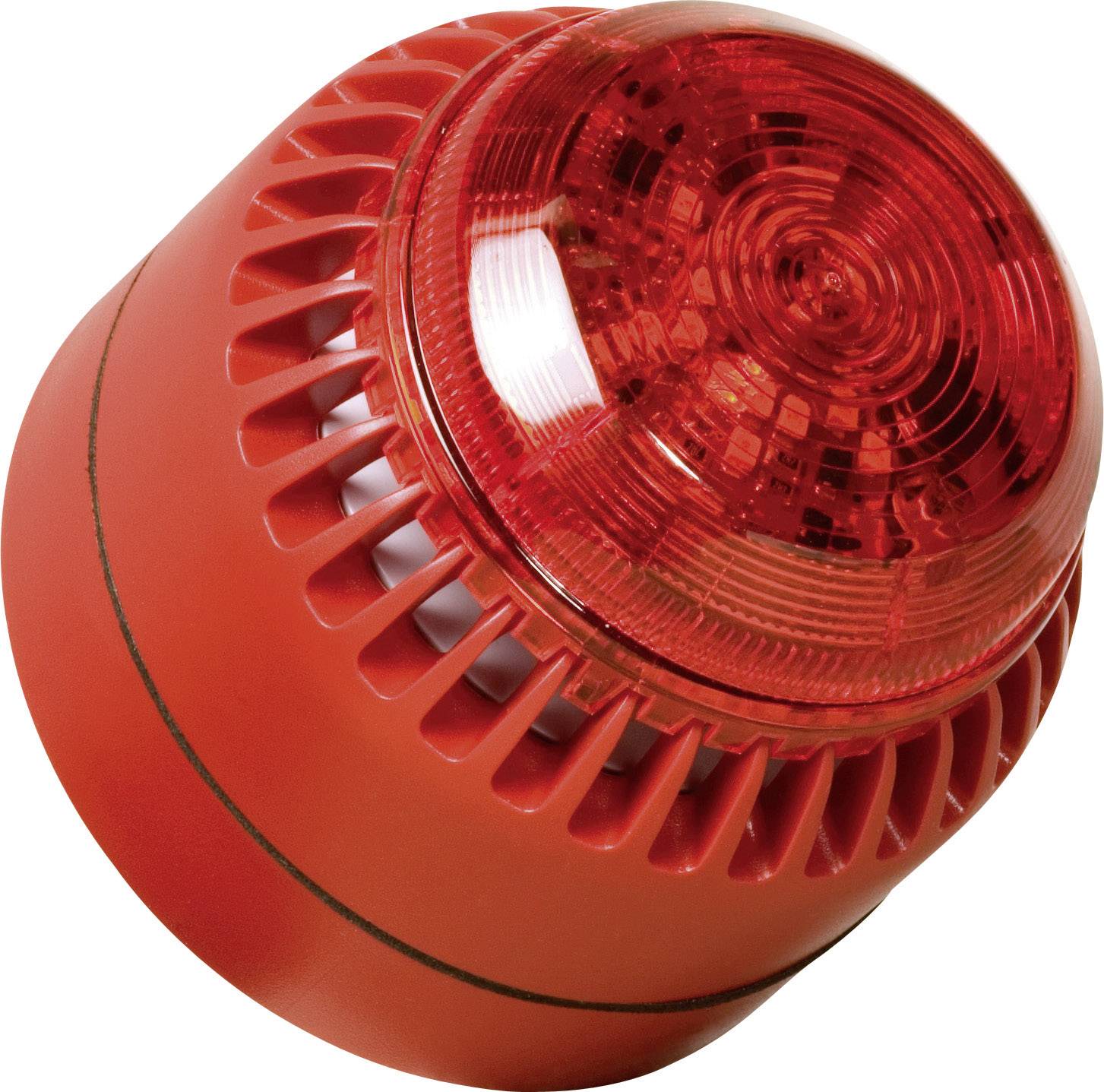 ComPro Combi-signaalgever ROLP Solista Beacon Rood Continugeluid 12 V/DC, 24 V/DC afbeelding