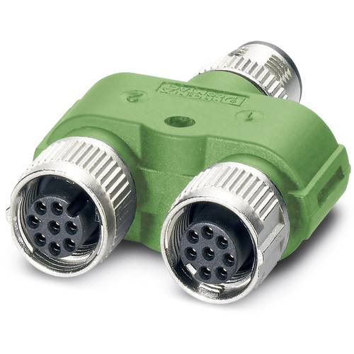 Thumbnail - Phoenix Contact 1454972 Sensor-/Aktor-Verteiler und Adapter M12 Adapter, Y-Form Polzahl Sensoren: 8 5 St.