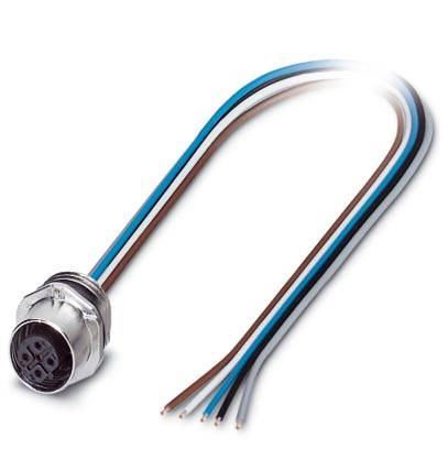 Phoenix Contact 1520000 Sensor-/Aktor-Einbausteckverbinder M12 Buchse, Einbau 0.50 m Polzahl Sensoren: 5 1 St.