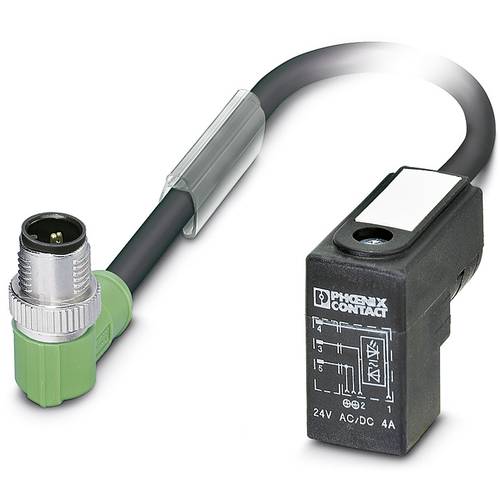 Phoenix Contact 1435645 Sensor-/Aktor-Steckverbinder, konfektioniert M12 Stecker, gewinkelt 0.60 m Polzahl Sensoren: 3 1...