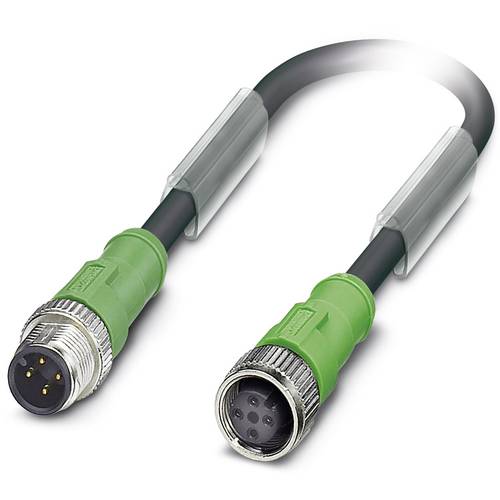 Thumbnail - Phoenix Contact 1509526 Sensor-/Aktor-Steckverbinder, konfektioniert M12 Stecker, gerade, Buchse, gerade 30.00 cm Polzah...