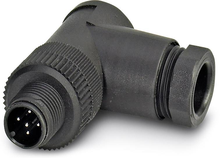 Phoenix Contact 1513431 Sensor-/Aktor-Steckverbinder, unkonfektioniert M12 Stecker, gewinkelt Polzahl Sensoren: 5 1 St.