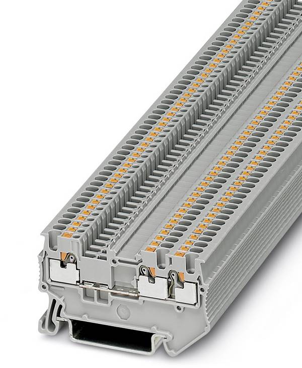Phoenix Contact 3208155 Durchgangsreihenklemme 3.5 mm Schnellanschluss  Grau 50 St.