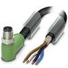 Phoenix Contact 1424126 Sensor-/Aktor-Anschlussleitung M12 SPEEDCON Stecker, gewinkelt 5.00 m Polzahl Sensoren: 4 1 St.