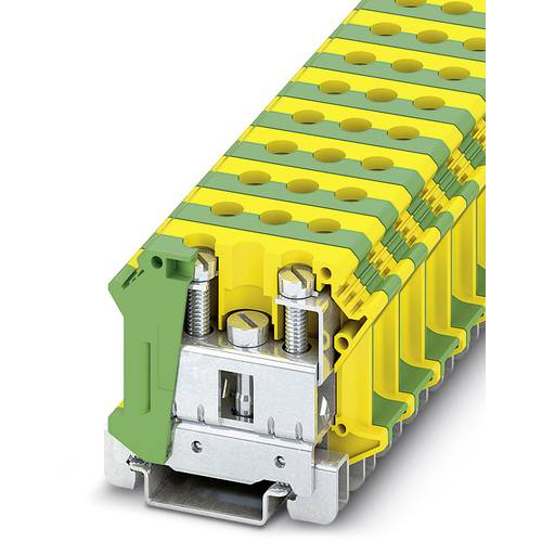 Phoenix Contact 3074091 Installationsschutzleiterklemme 15 mm Schrauben Grün, Gelb 50 St.