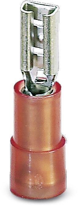 Phoenix Contact 3240052 Flachsteckhülse Steckbreite: 6.3 mm Steckdicke: 0.8 mm 180 ° Teilisoliert Rot 100 St.