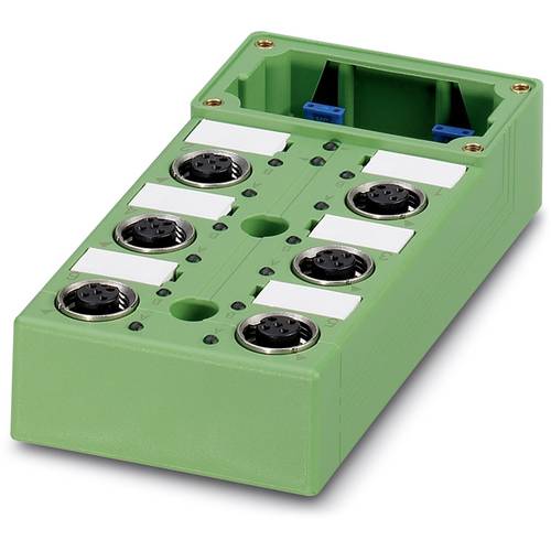 Thumbnail - Phoenix Contact SACB-6/12-L-C GG SCO 1516755 Sensor/Aktorbox passiv M12-Verteiler mit Metallgewinde 1 St.