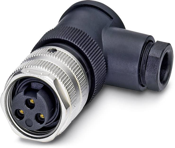 Phoenix Contact 1521478 Sensor-/Aktor-Steckverbinder, unkonfektioniert 7/8 Buchse, gewinkelt Polzahl Sensoren: 3 1 St.