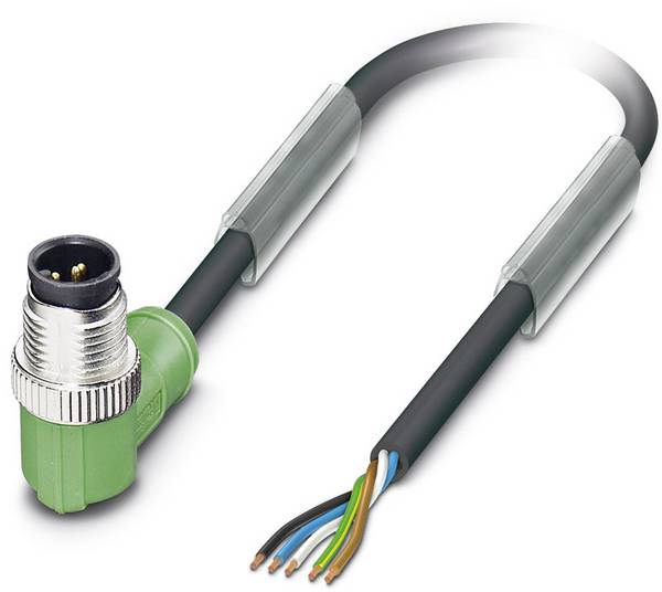 Phoenix Contact 1669796 Sensor-/Aktor-Steckverbinder, konfektioniert M12 Stecker, gewinkelt 1.50 m Polzahl Sensoren: 5 1 St.