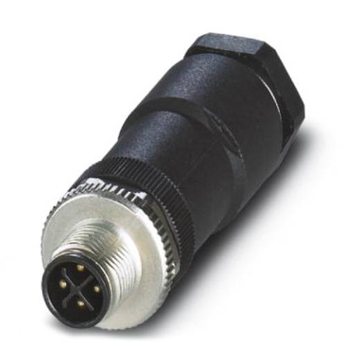 Phoenix Contact 1404641 Sensor-/Aktor-Steckverbinder, unkonfektioniert M12 Stecker, gerade Polzahl Sensoren: 4 1 St.