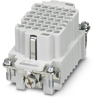 Industrie-Steckverbinder mit mehreren Anschlusspunkten und Befestigungsschrauben, geeignet für elektrische Verbindungen.