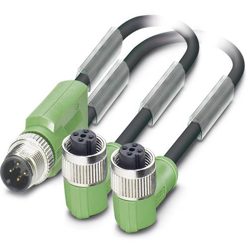Phoenix Contact 1669000 Sensor-/Aktor-Steckverbinder, konfektioniert M12 Adapter, Y-Form 0.60 m Polzahl Sensoren: 3 1 St...