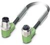 Phoenix Contact 1668739 Sensor-/Aktor-Steckverbinder, konfektioniert M12 Stecker, gewinkelt, Buchse, gewinkelt 1.50 m Polzahl Sensoren: 4 1 St.