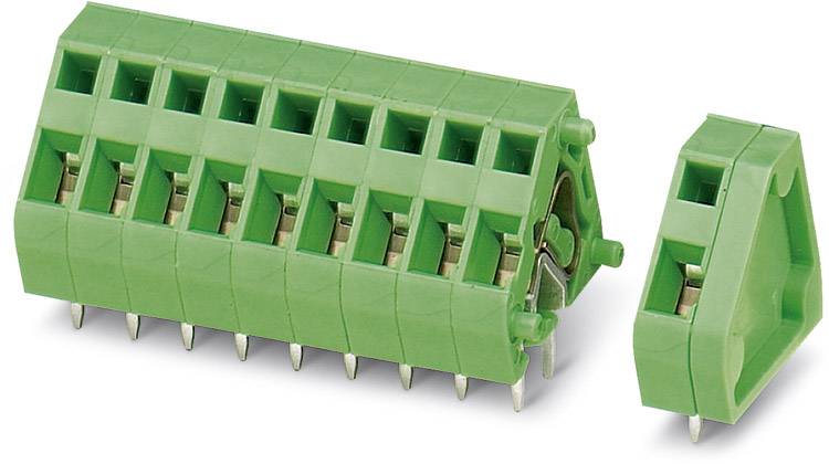 Phoenix Contact 1932876 Federkraftklemmblock 0.50 mm² Polzahl 12 Grün 50 St.