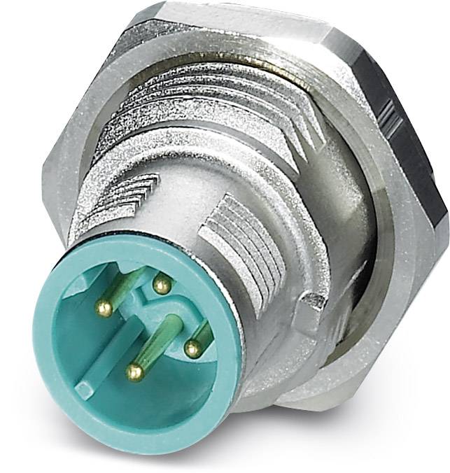 Phoenix Contact 1456514 Sensor-/Aktor-Einbausteckverbinder M12 Stecker, Einbau Polzahl Sensoren: 4 20 St.